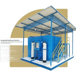 INDAMED IPAL Auto Injector Aeration System Puskesmas (Mild Steel Plate Construction) Kap. 5 m3 / 10 Bed