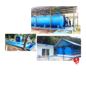 INDAMED IPAL Auto Injector Aeration System  RSUD Kap. 100 m3