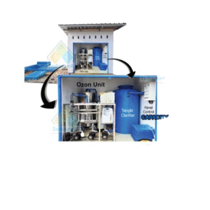 INDAMED IPAL Ozone Reactor System RS Tipe C Kap. 75 M3/ 150 BED