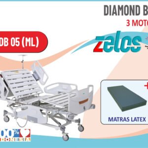 ZELOS DIAMOND BED 3 MOTOR +MATRAS LATEX