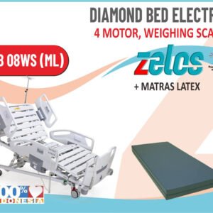 ZELOS DIAMOD BED 4 MOTOR WEIGHING SCALE+MATRAS LATEX