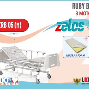 ZELOS RUBY BED 3 MOTOR + MATRAS FOAM