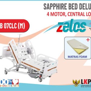 ZELOS SAPPHIRE BED DELUXE 4 MOTOR CENTRAL LOCK + MATRAS FOAM