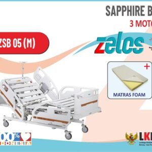 ZELOS SAPPHRE BED 3 MOTOR +MATRAS FOAM
