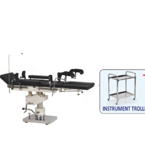 ZELOS OPERATING TABLE MANUAL (Z0210) + INSTRUMENT TROLLEY (ZT101)